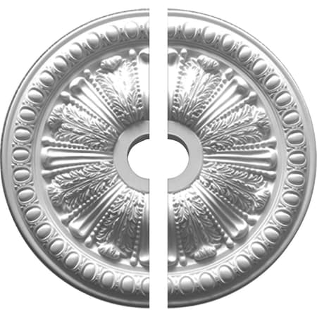 Ekena Millwork Tomango Egg & Dart Ceiling Medallion, 27 7/8"OD x 3 7/8"ID x 2 1/2"P CM27TO2